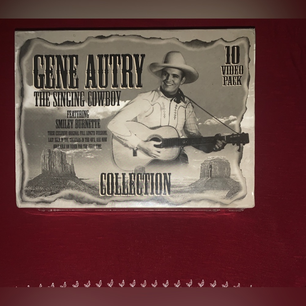 Gene Autry video collection-sealed